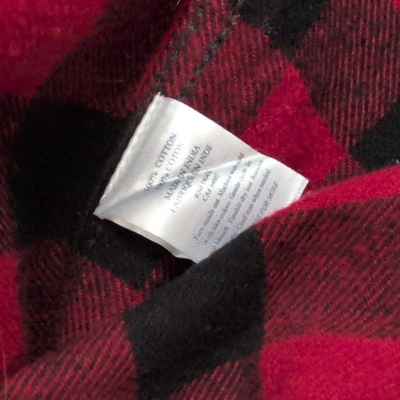 FAHERTY Women’s Daly Buffalo Plaid Cotton Flannel Shirt Jacket Shacket - Picture 7 of 7